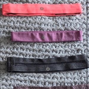 Lululemon Headbands (4) minus thin purple